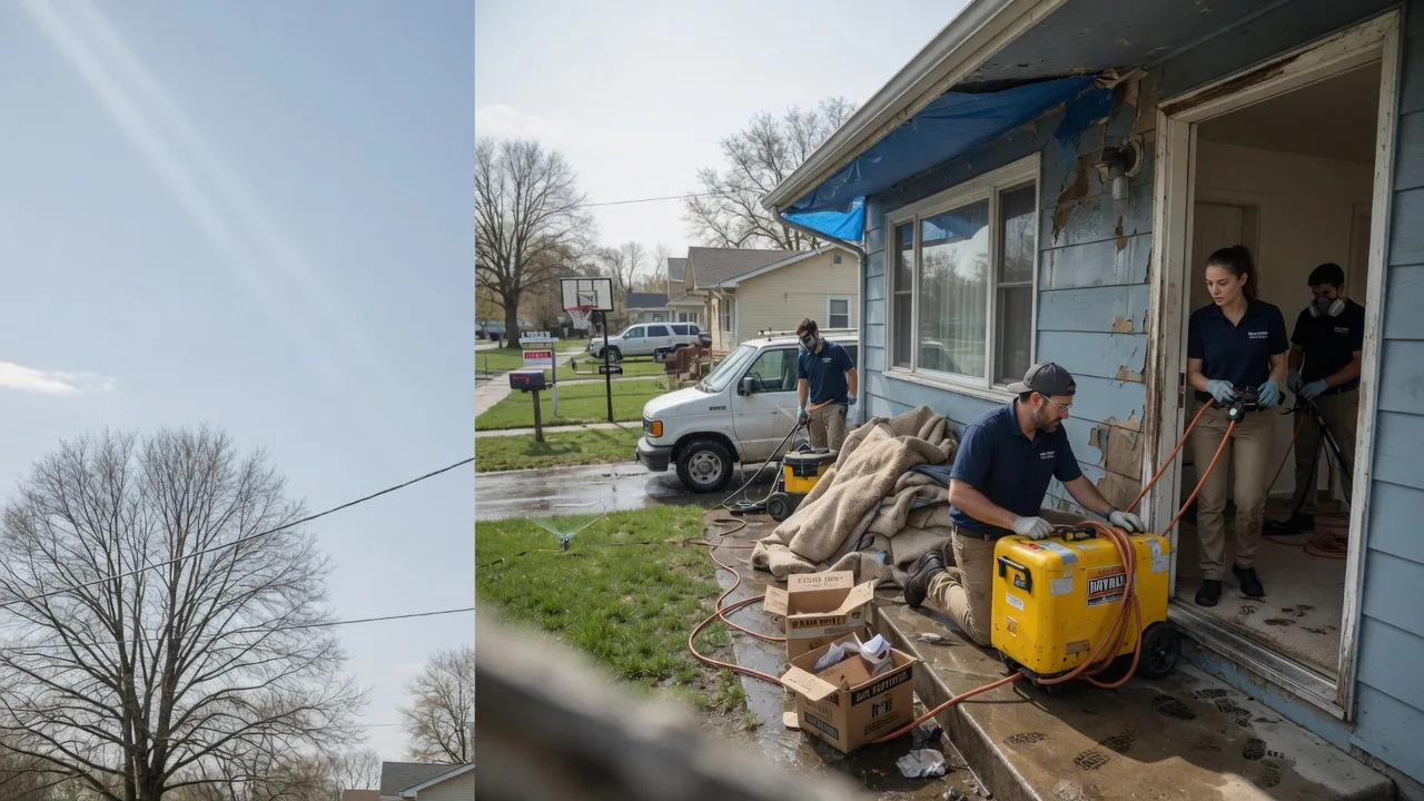 Basement Flood Cleanup in Burnett, WI near me